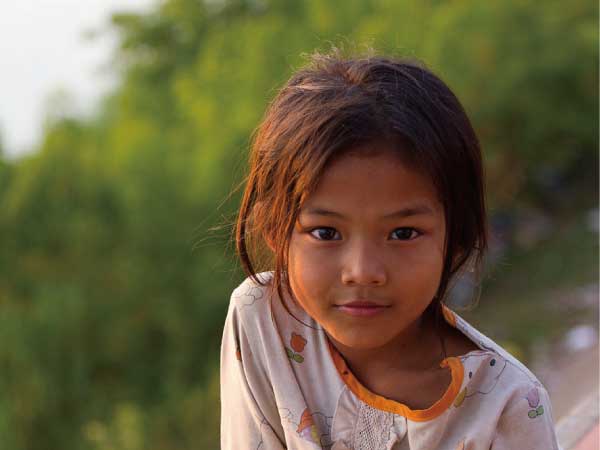 インドの少女の写真